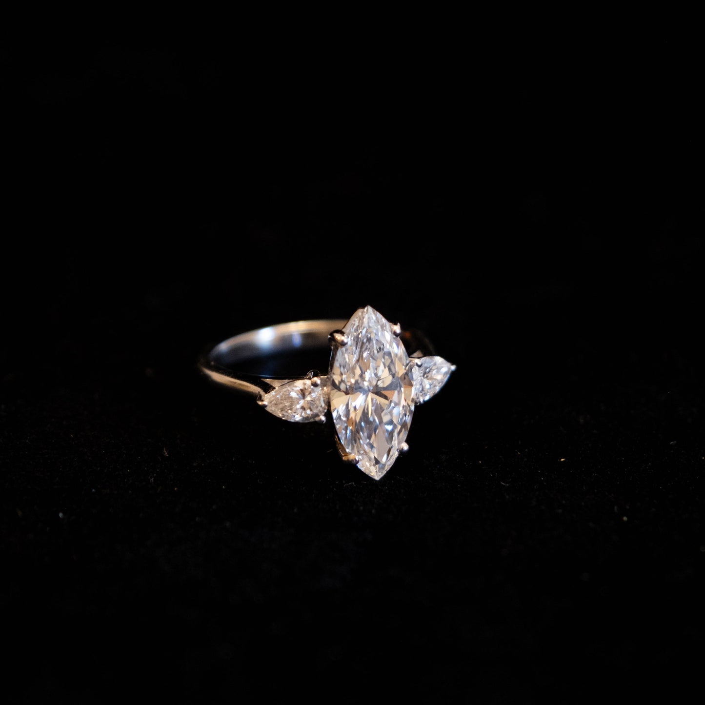 2.5 carat Marquise Solitaire Ring
