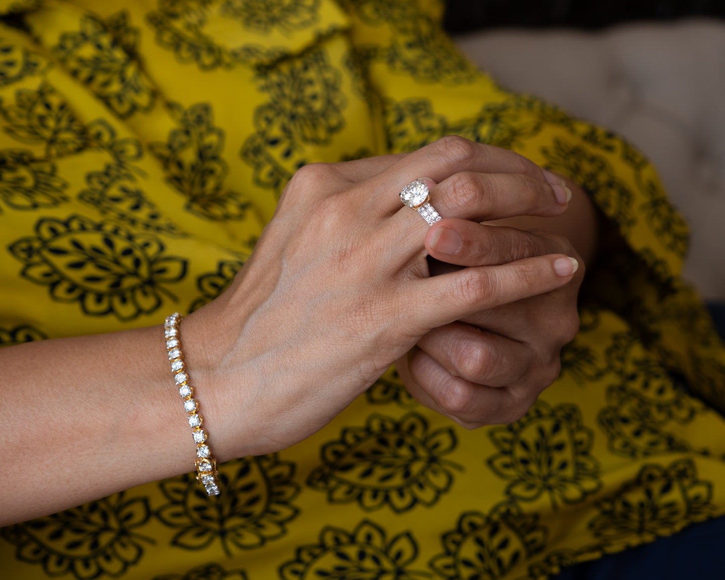 3 carat Round Solitaire Ring