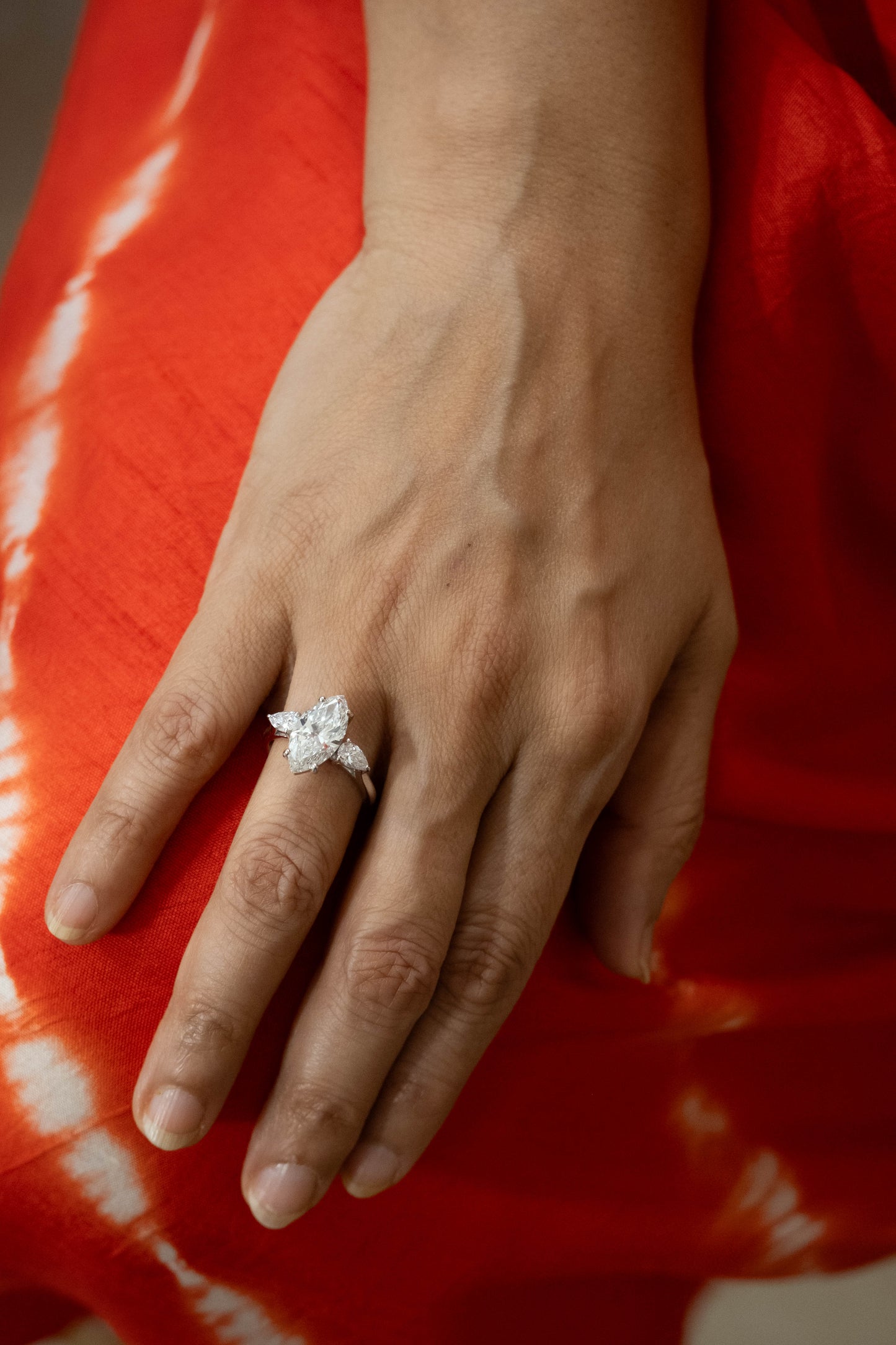 2.5 carat Marquise Solitaire Ring