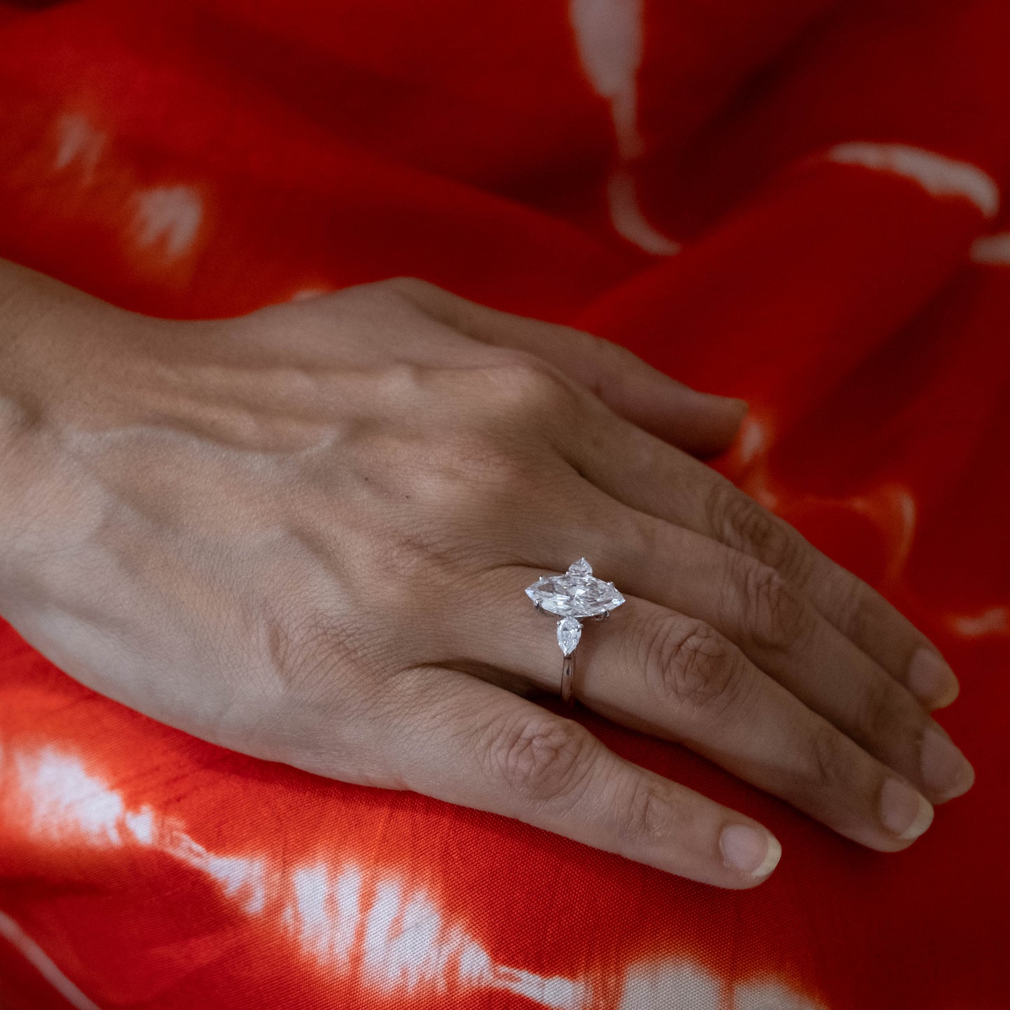 2.5 carat Marquise Solitaire Ring