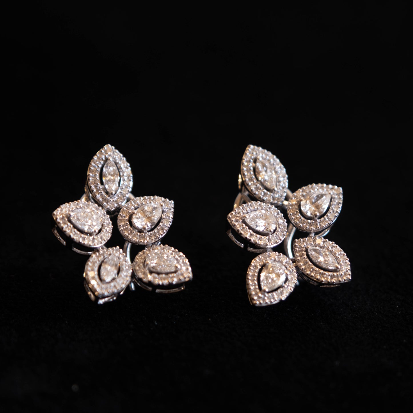 Halo Cluster Earring