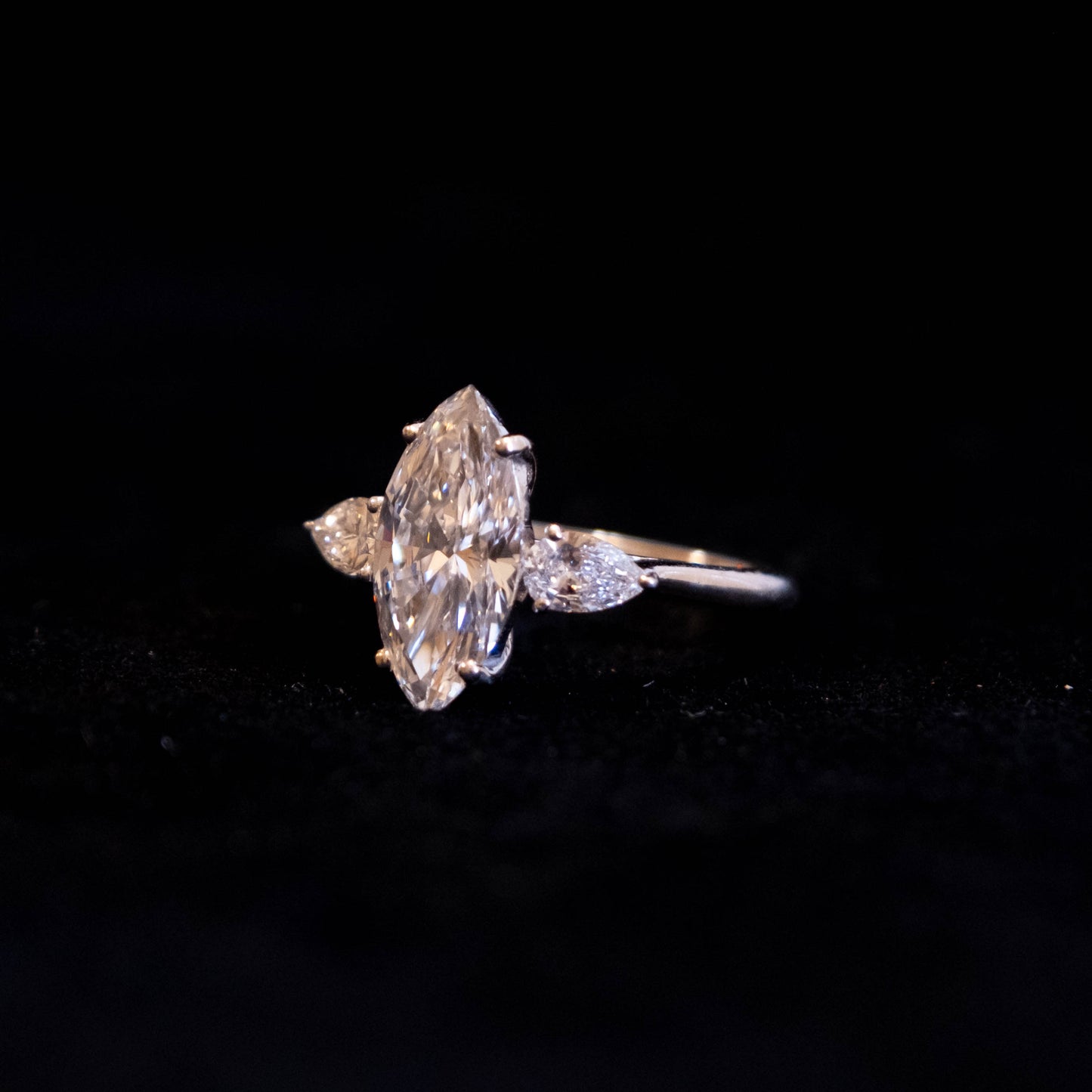 2.5 carat Marquise Solitaire Ring
