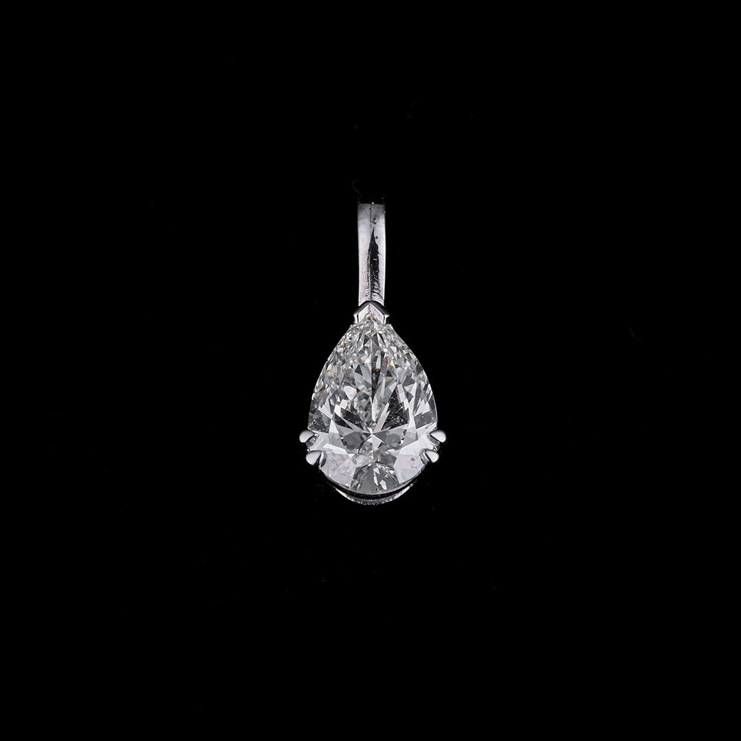 60 cent Pear Pendant