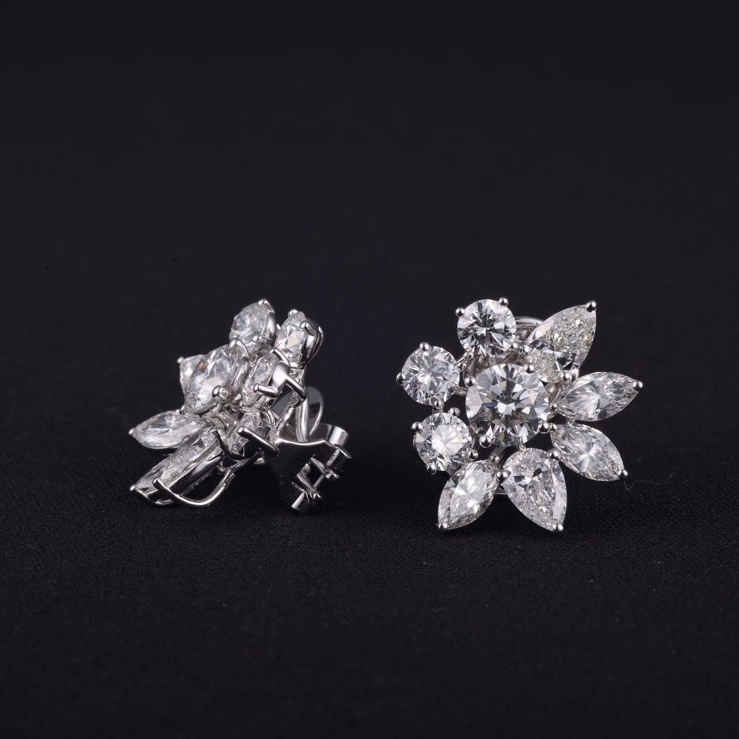 Floral Cluster Earring