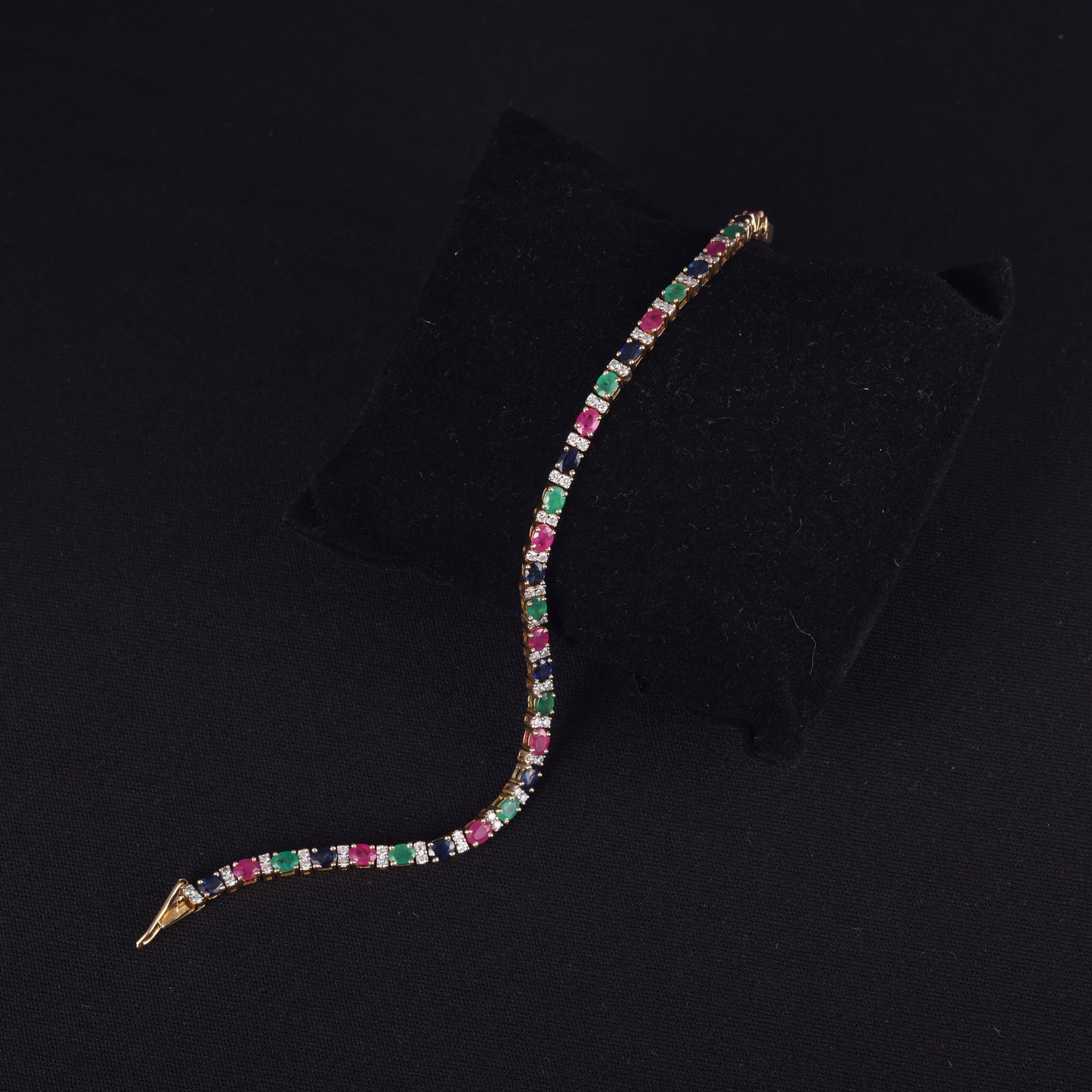 Tri Gemstone Bracelet