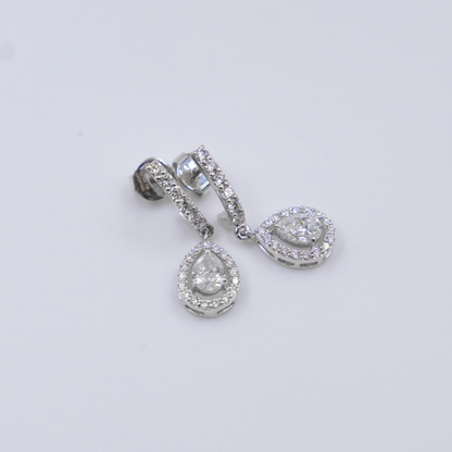 Pear Drop Bali Earring