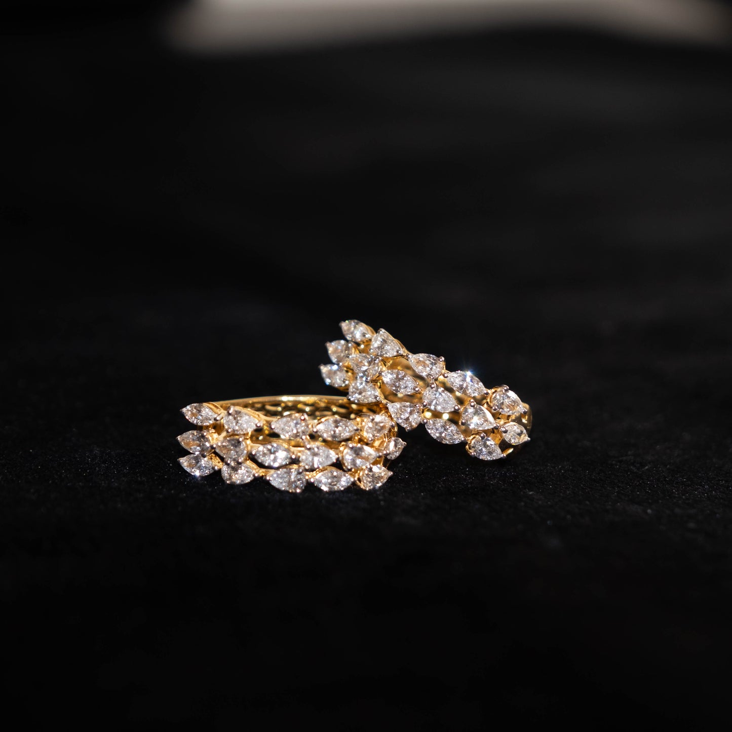 Pear, Marquise Huggie