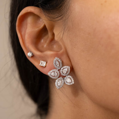 Halo Cluster Earring