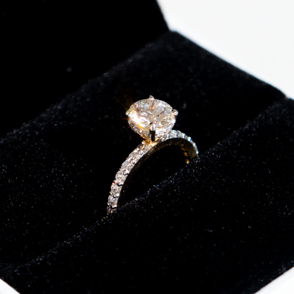 1.5 ct Round Solitaire Ring