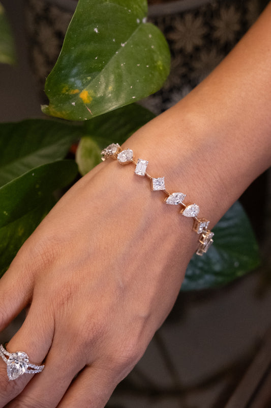 74 cents Multishape Bracelet