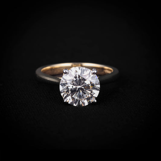 2.5 carat Round Solitaire Ring