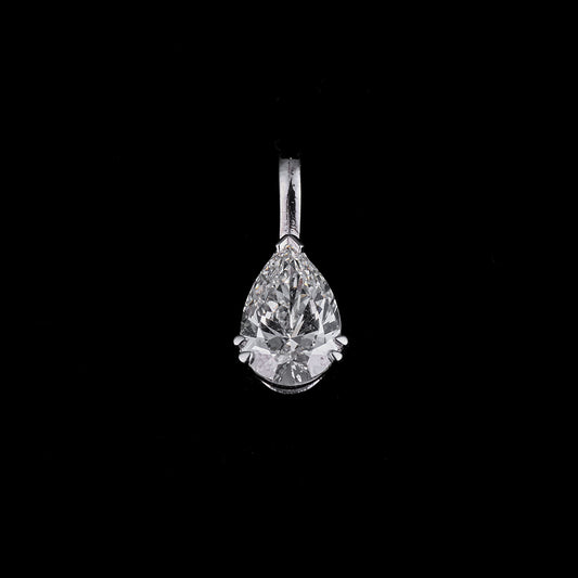 60 cent Pear Pendant