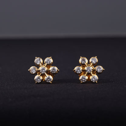 7 Diamond Traditional Earring