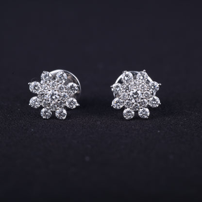 Dainty Cluster Earrings