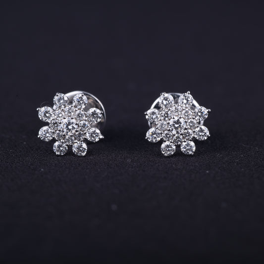 Dainty Cluster Earrings
